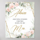 Search for advice bride to be posters Watercolor floral
