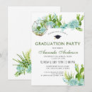 Search for cactus graduation invitations Modern