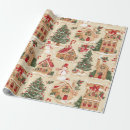 Search for christmas village wrapping paper Fun