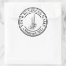 Search for text logo stickers Black and white