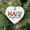 Search for hair stylist christmas tree decorations Hairdresser