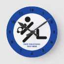 Search for volleyball clocks Black