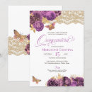 Search for purple butterfly quinceanera invitations Mis quince años