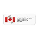Search for canadian flag return address labels Patriotic