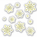 Search for festive gold stickers Xmas