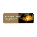 Search for florida sunset return address labels Palm tree