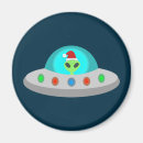 Search for extra terrestrial magnets Flying saucer