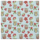 Search for funny christmas fabric Red