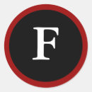 Search for initial f stickers Modern