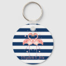 Search for flamingo rounded key rings Beach