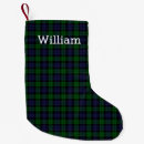 Search for blue plaid christmas stockings Classic