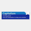 Search for market bumper stickers Capitalist