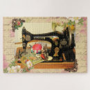 Search for sewing machine puzzles Vintage