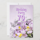 Search for 70 year old invitations Party