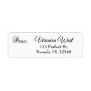 Search for black shoe return address labels Dance
