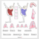 Search for dancing on pointe stickers Ballet slippers