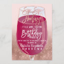 Search for wine tasting birthday invitations Sip sip hooray