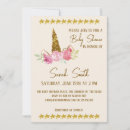 Search for rose gold baby girl shower invitations Floral