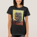 Search for owl womens tshirts Birds