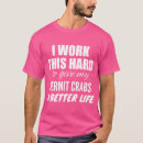 Search for hard crab tshirts Hermit