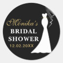 Search for white gown stickers Bridal shower