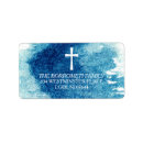 Search for blue cross return address labels Communion