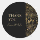 Search for gold flower stickers Black