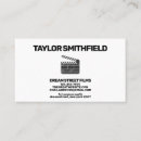 Search for film production business cards Modern