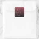 Search for maroon stickers Minimalist