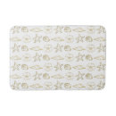 Search for sea shells bath mats Coastal