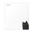 Search for black cat notepads Whimsical