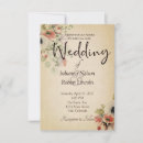 Search for parchment wedding invitations Floral