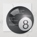 Search for 8 ball invitations Party