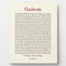Search for desiderata plaques Max ehrmann