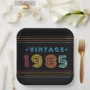 Search for vintage paper plates Colourful