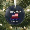 Search for donald trump christmas tree decorations Make america great again