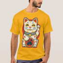 Search for maneki neko tshirts Japanese