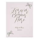 Search for green wedding signs Whimsical
