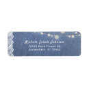 Search for denim return address labels Chic