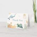 Search for sea turtle thank you cards Nautical