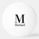 Search for ping pong balls Typography
