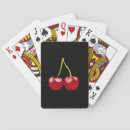 Search for cherries playing cards Fruits