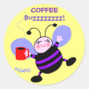 Search for whimsical bee stickers Cartoon