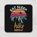 Search for hike business cards Adventure