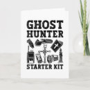 Search for paranormal cards Ghost hunting