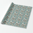 Search for winter forest animal wrapping paper Deer