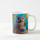 Search for owl birthday mugs Colourful