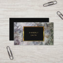 Search for black and gold marble business cards Professional