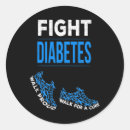 Search for diabetes ribbon stickers T1d