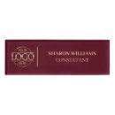 Search for acrylic name tags Name and title